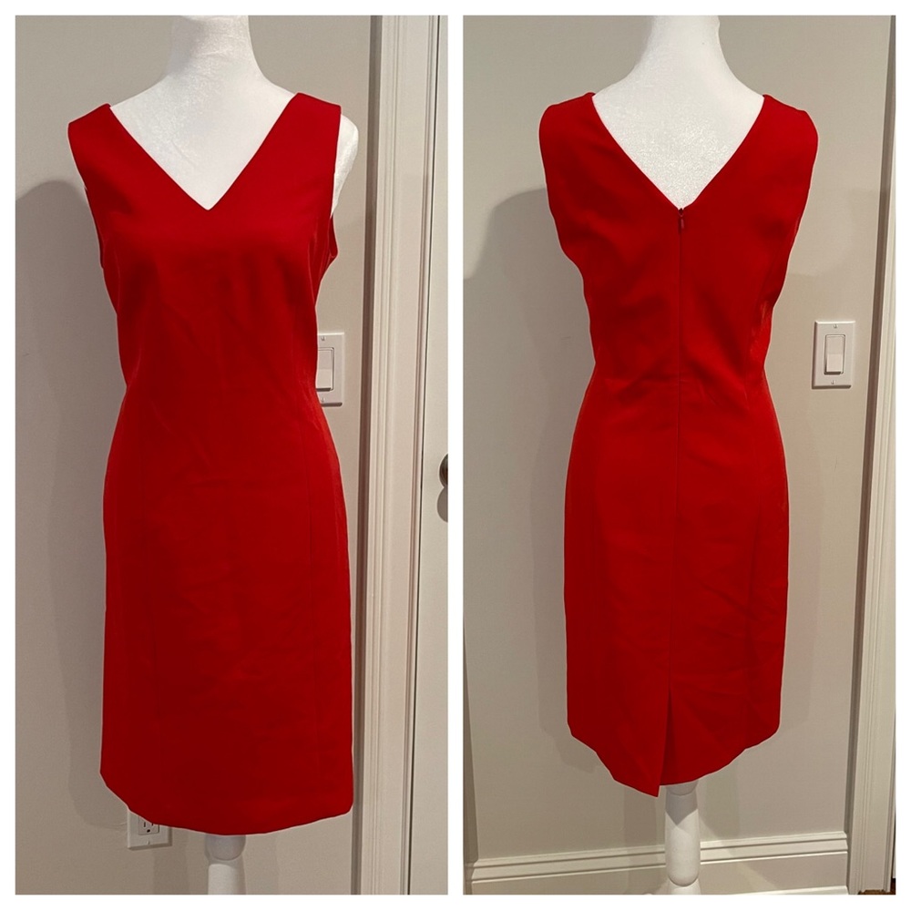 Anne Klein poppy (red) dress size 8